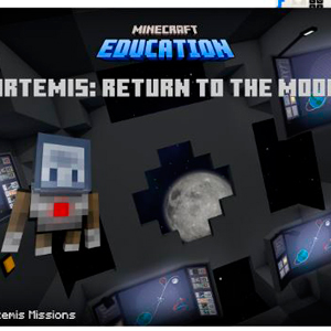Minecraft Education: Artemis return to the moon