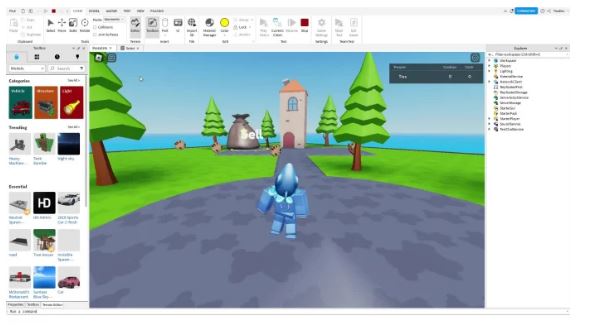 Programa tu videojuego en Roblox Studio
