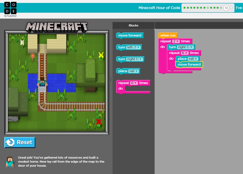 Minecraft - Hour of Code
