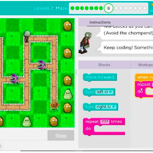 CODE.ORG: Pensamiento computacional con plantas vs zombies