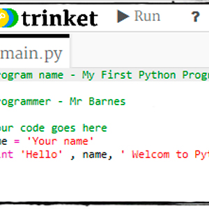 Iniciacion a la programacin en Python con Trinket.io